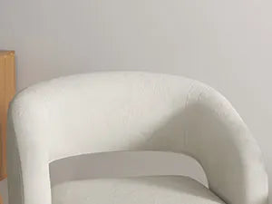 Home Swivel Barrel Chair, Velvet Accent Armchair 360 Degree Swivel Chair