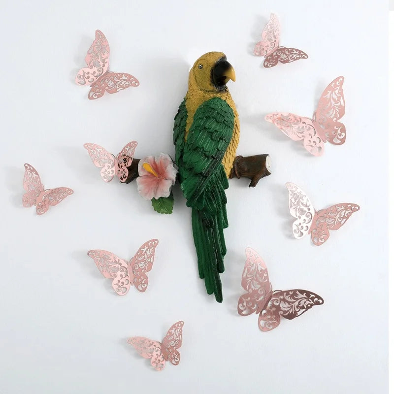 Hollow Butterfly Wall Stickers (12pc)