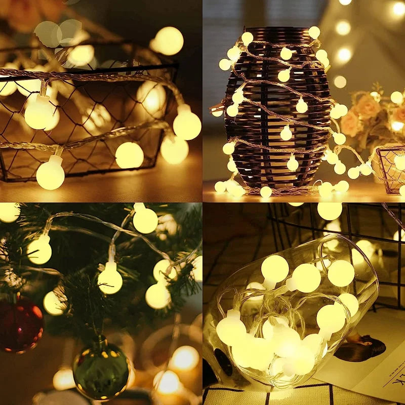 Globe String Fairy Lights for Various Decor Uses