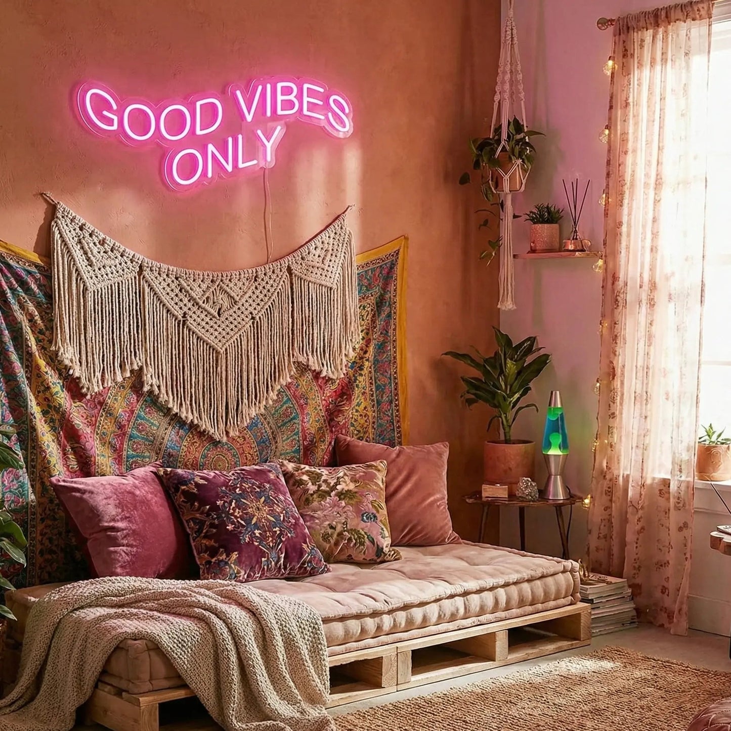 LED Neon Sign - bedroom wall decor lifestyle