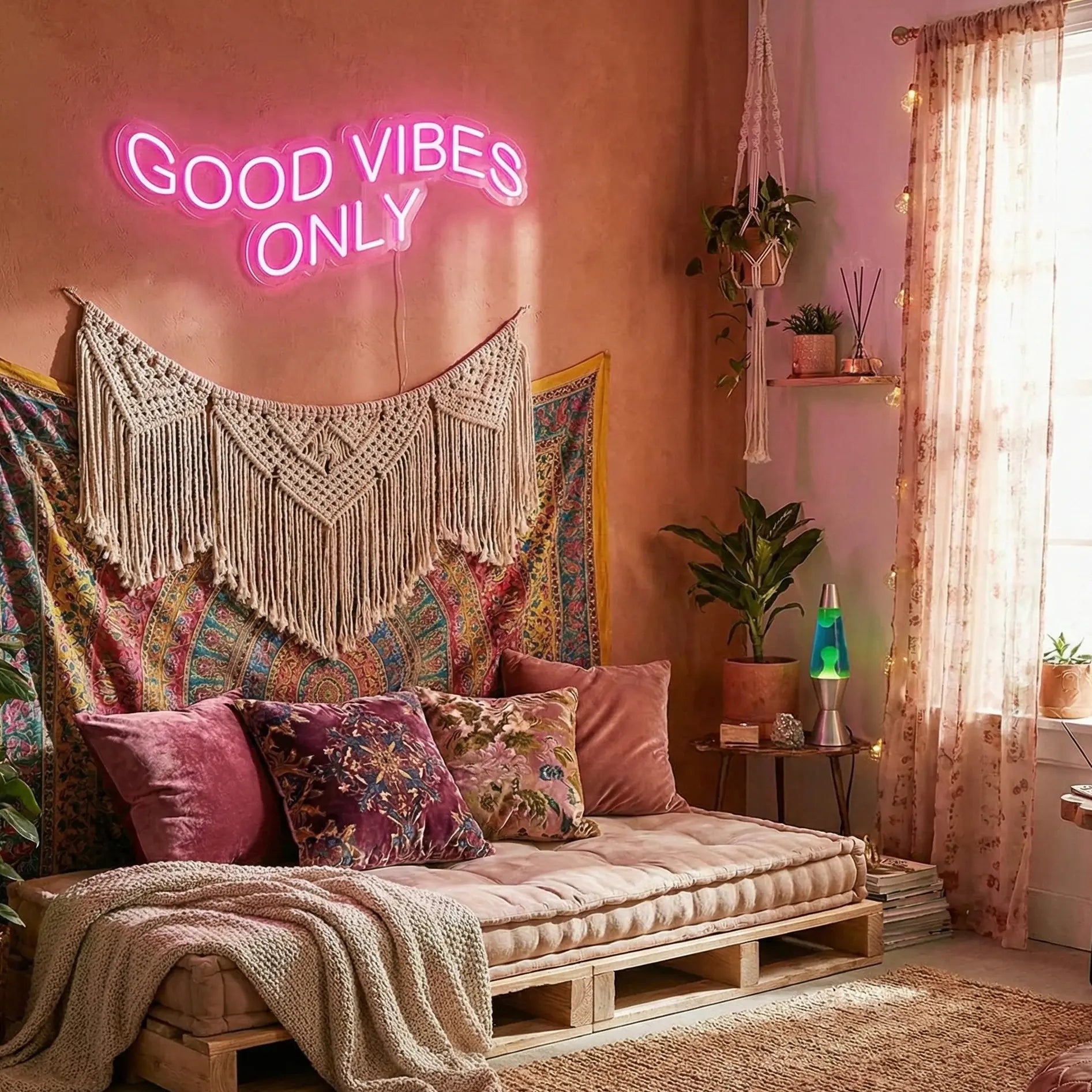 LED Neon Sign - bedroom wall decor lifestyle