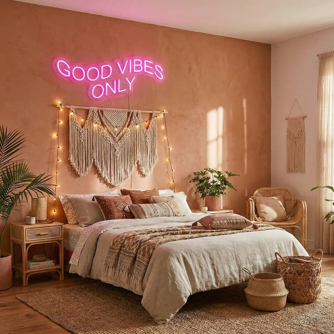 LED Neon Sign aesthetic room decor glowing